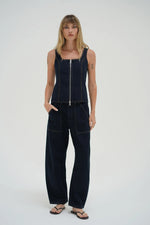 Cross Creek Pant Raw Look Denim