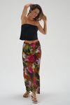 Zia Midi Skirt Blurred FLoral