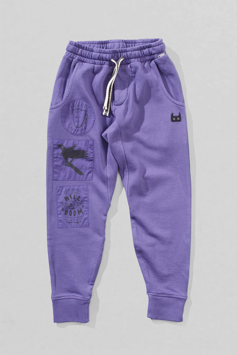 Patchit Pant Washed Purple