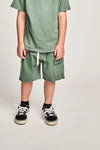 Fave Cargo Shorts Washed Greeen