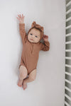 Organic Snap Long Sleeve Ribbed Bodysuit