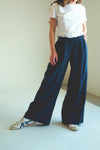Linen Simple Pant Navy