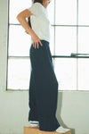 Linen Simple Pant Navy