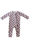 Bamboo Zip Pajama Grape Soda