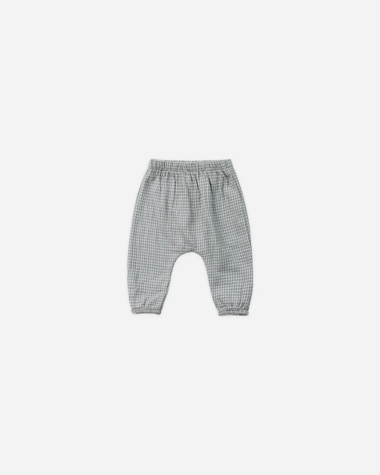 Woven Pant Blue Gingham