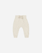 Knit Pant Speckled Natural