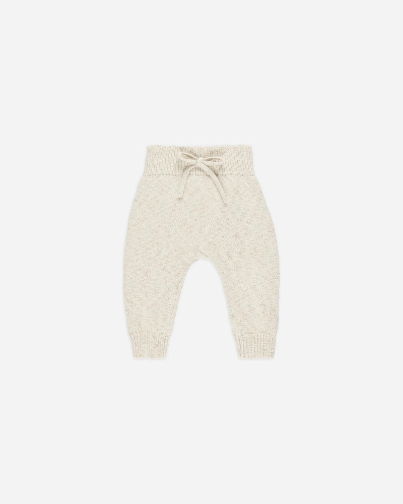 Knit Pant Speckled Natural