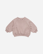 Pocket Sweatshirt Mauve