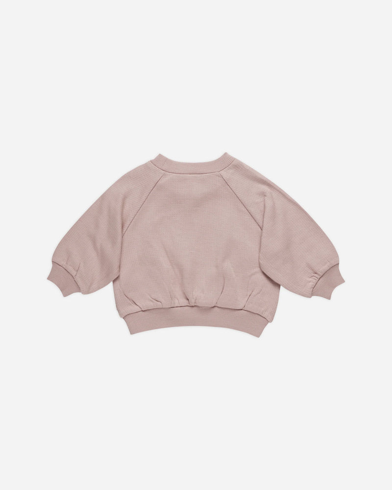 Pocket Sweatshirt Mauve