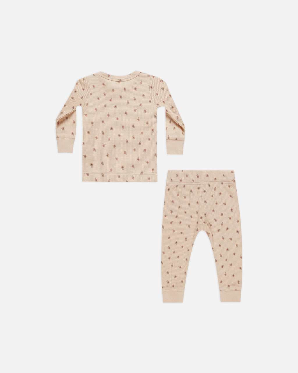 Waffle Top + Pant Set Blossom