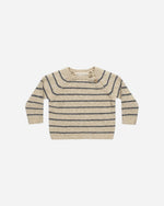 Ace Knit Sweater Indigo Stripe