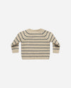 Ace Knit Sweater Indigo Stripe