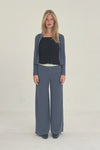Cupro Lounge Pant Foggy Navy