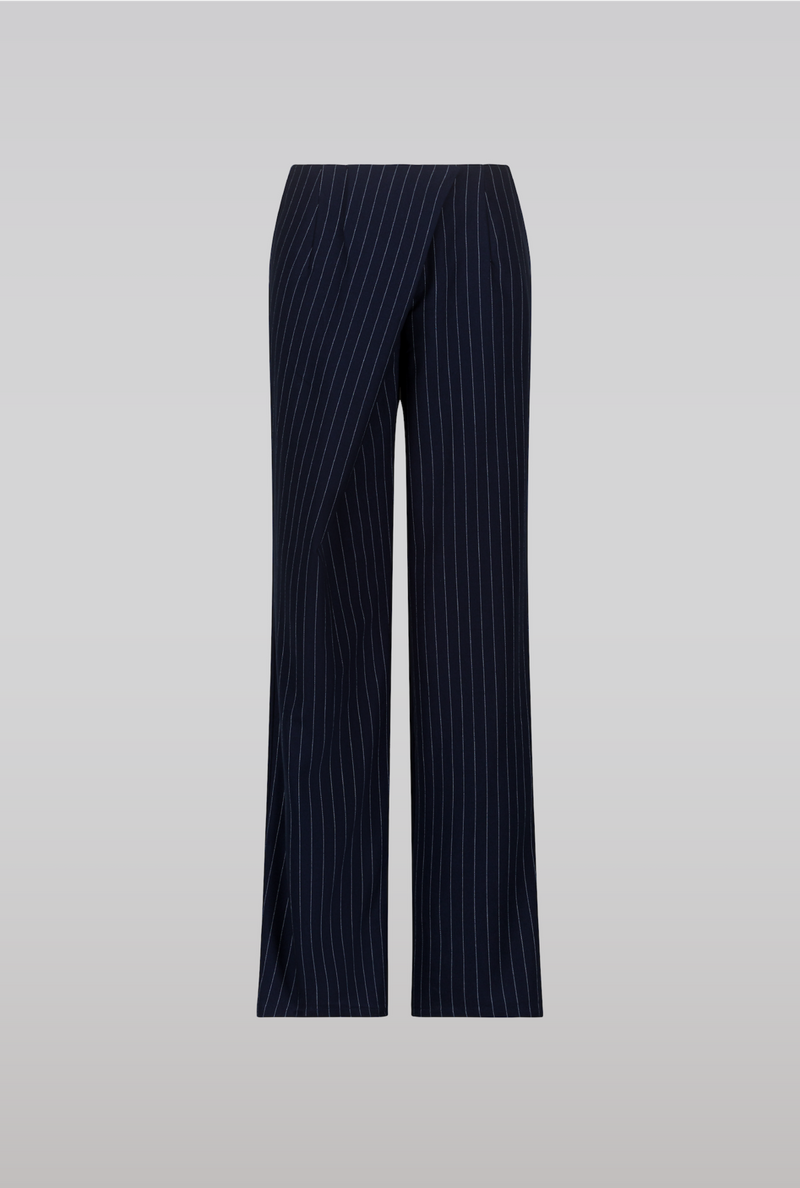 Pinstripe Twill Trouser Pants