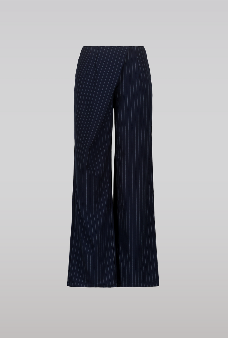 Pinstripe Twill Trouser Pants