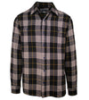 Plaid Cotton Flannel Shirt Brown/Golden