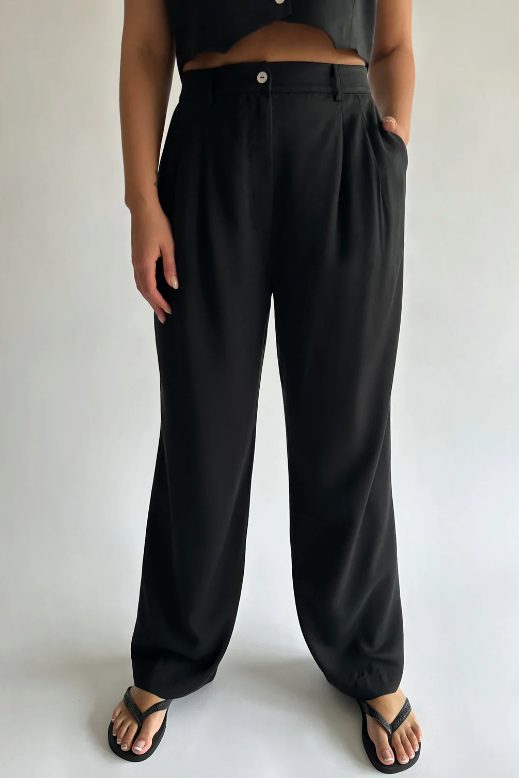 Pleated Trouser Jet