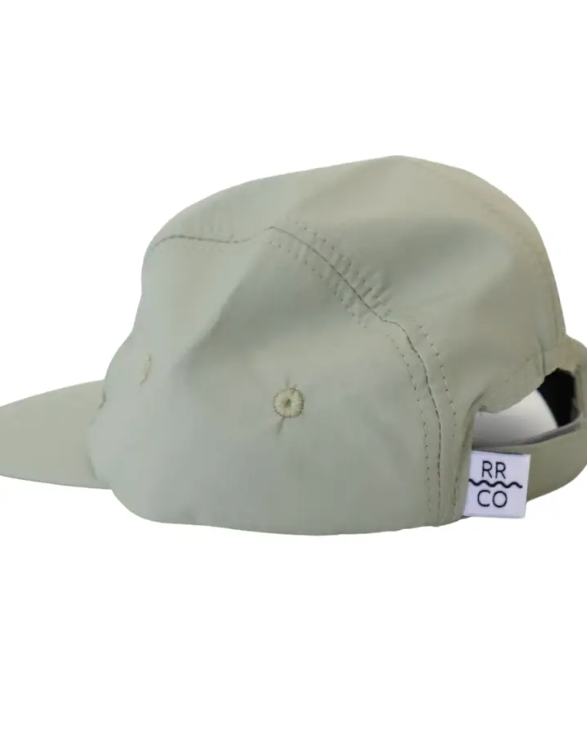 Waterproof Five-Panel Hat in Sea Foam