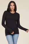 Long Sleeve Thermal Black