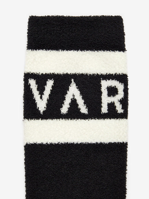 Spencer Sock Black/Egret