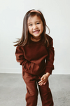 French Terry Sweatsuit Set Redwood