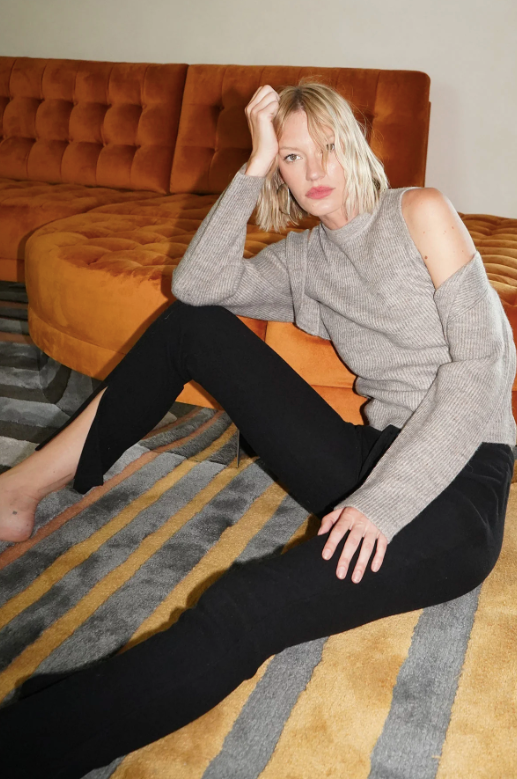 Ultra Sweater Shrug Set Flax Grey