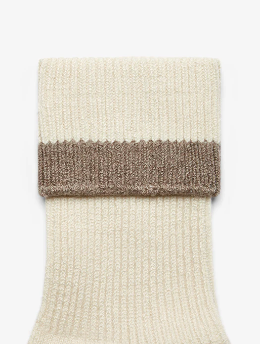 Kerry Plush Roll Top Sock EG/RS