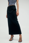 Protocol Tailored Maxi Skirt Raven