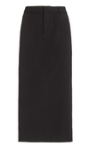 Protocol Tailored Maxi Skirt Raven