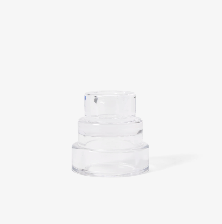 Terrace Candle Holder Clear