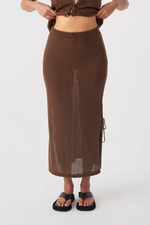 Pearla Skirt Chocolate