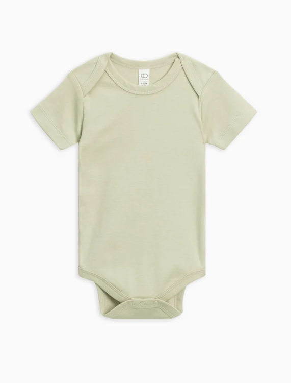 Short Sleeve Classic Bodysuit Sage