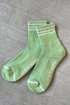 Girlfriend Socks Green Leaf