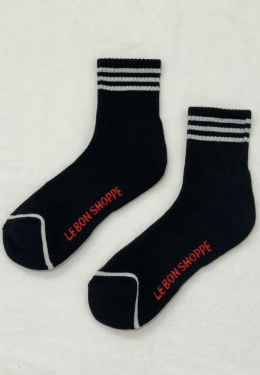 Girlfriend Socks Black