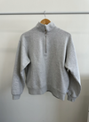 Noah Quarter Zip Heather Grey