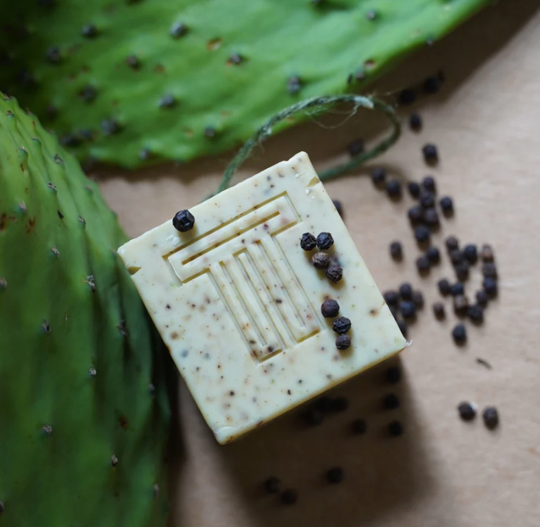 Fresh Cactus + Black Pepper Soap Cube