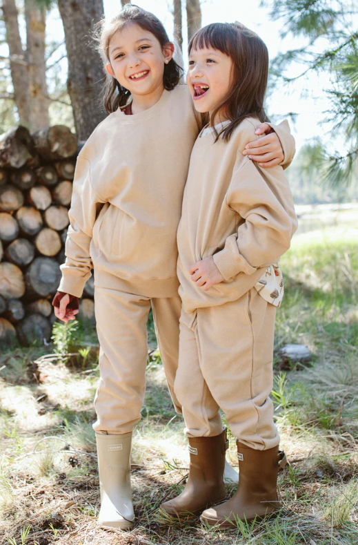 French Terry Sweatsuit Chanterelle