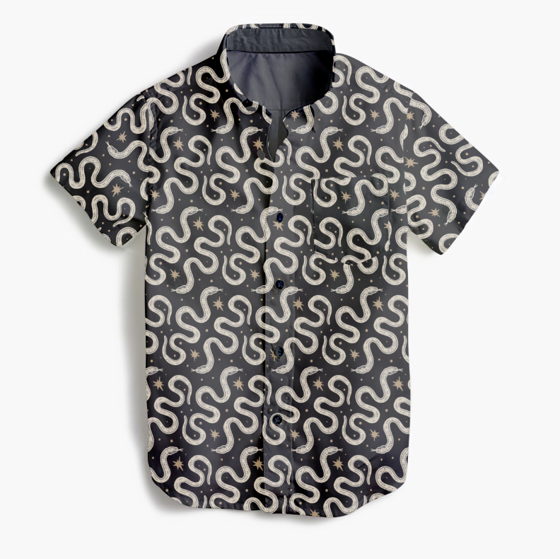 Adventure Society Button Up Shirt