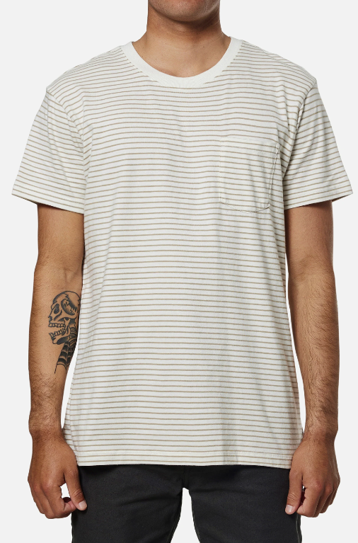 Finley Pocket Tee Aluminum