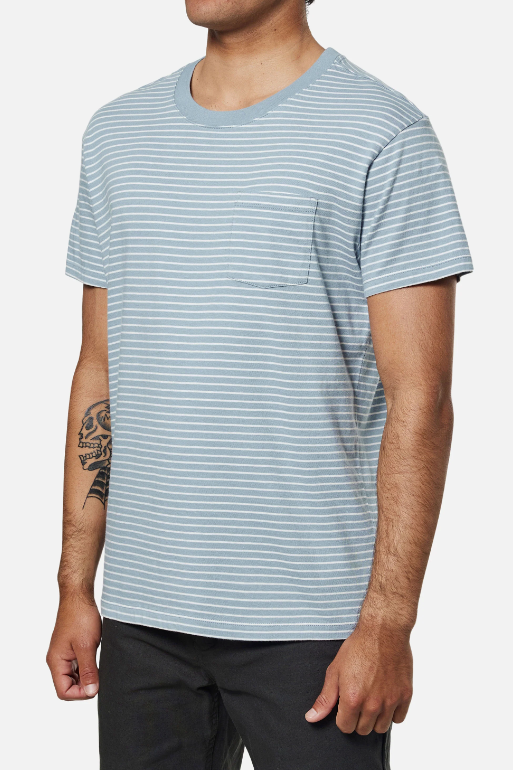 Finley Pocket Tee Spring Blue