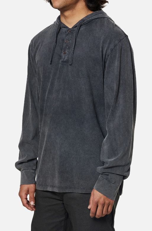 Mesa Hide Pullover Black Sand Wash