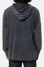 Mesa Hide Pullover Black Sand Wash