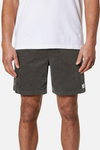 Cord Local Short Black Wash