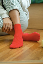 Her Socks (MC Cotton) Classic Red