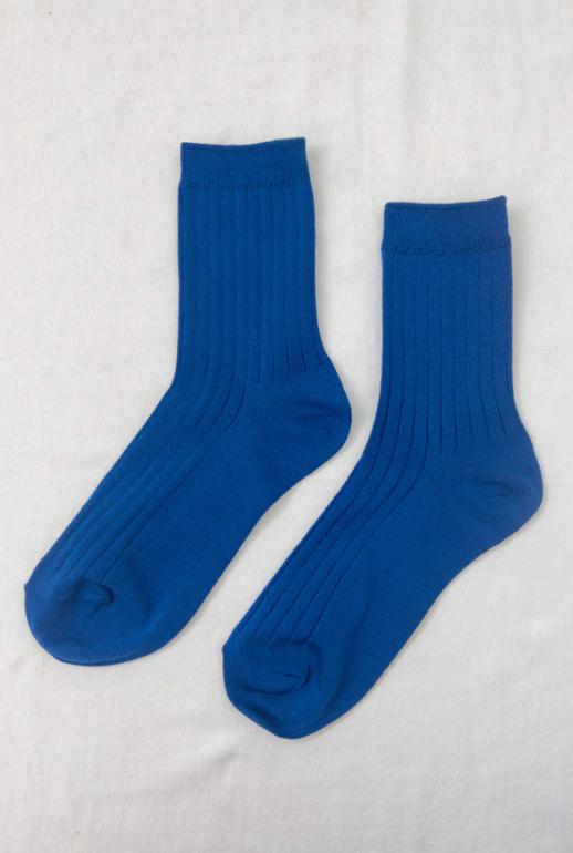 Her Socks (MC Cotton) Cobalt