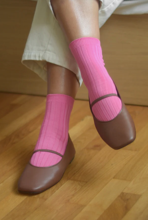 Her Socks (MC Cotton) Bright Pink