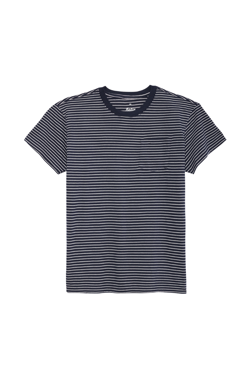 Finley Pocket Tee Polar Navy