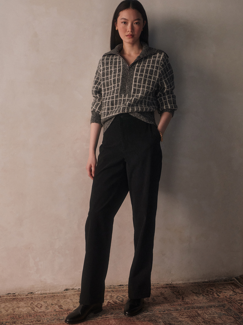 Furley Half Zip Knit