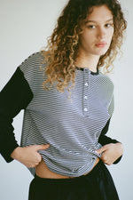 Striped Organic Henley