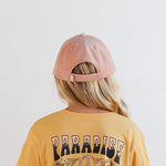 Sol Six Panel Hat Pink